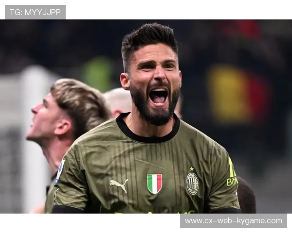 吉鲁头球点破对方禁区助AC米兰领先